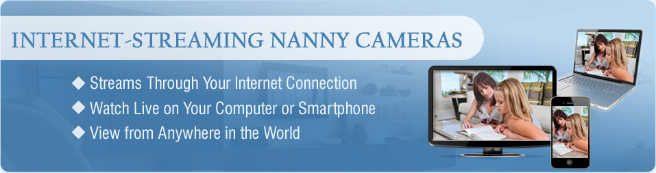Internet Streaming Nanny Cameras